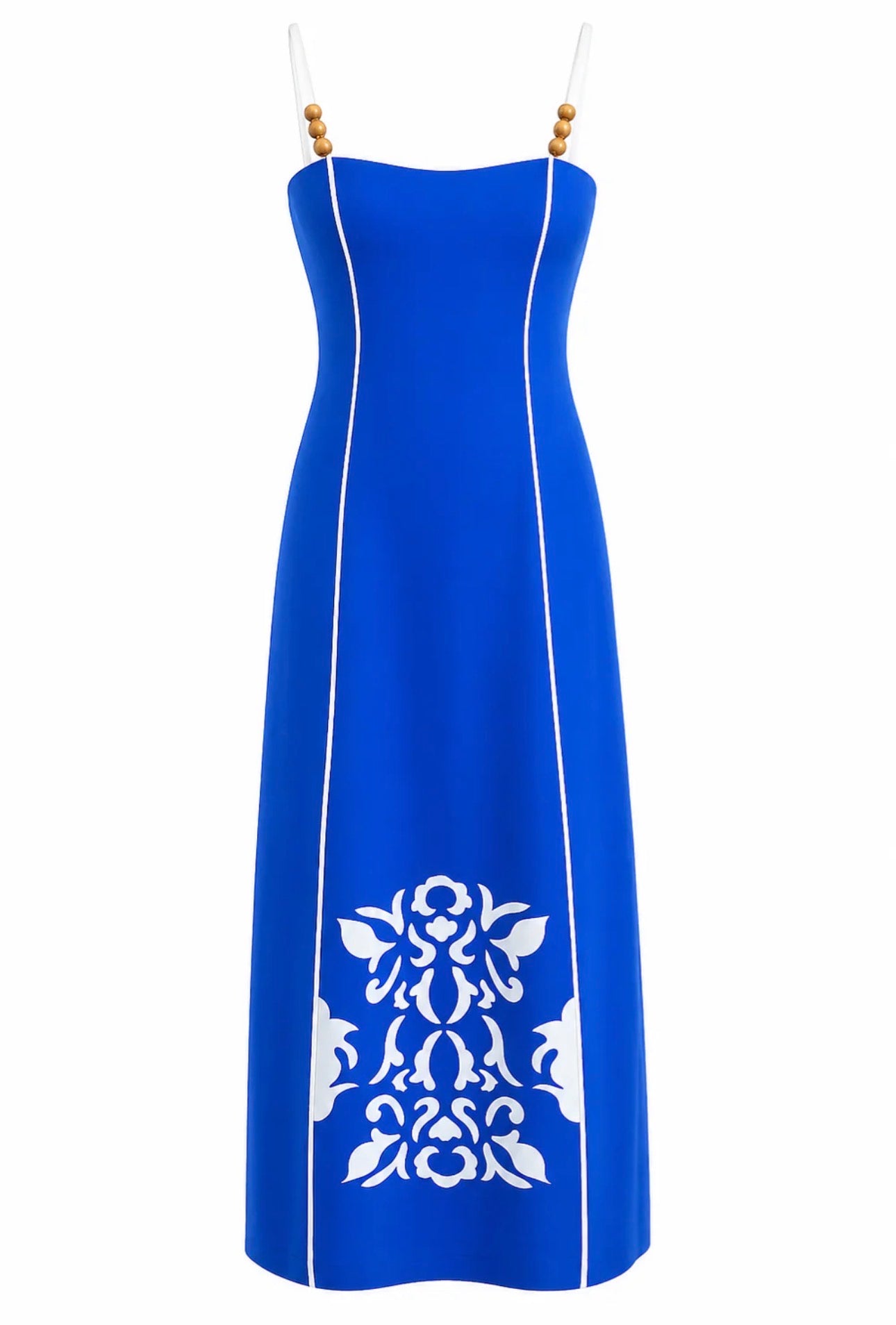 Graham Celeste Blue Midi Dress