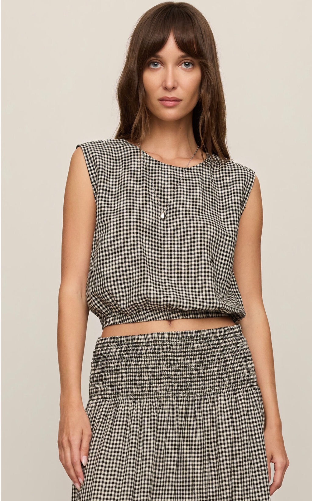 Merit Gingham Top