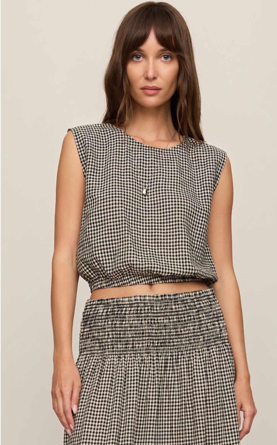 Merit Gingham Top