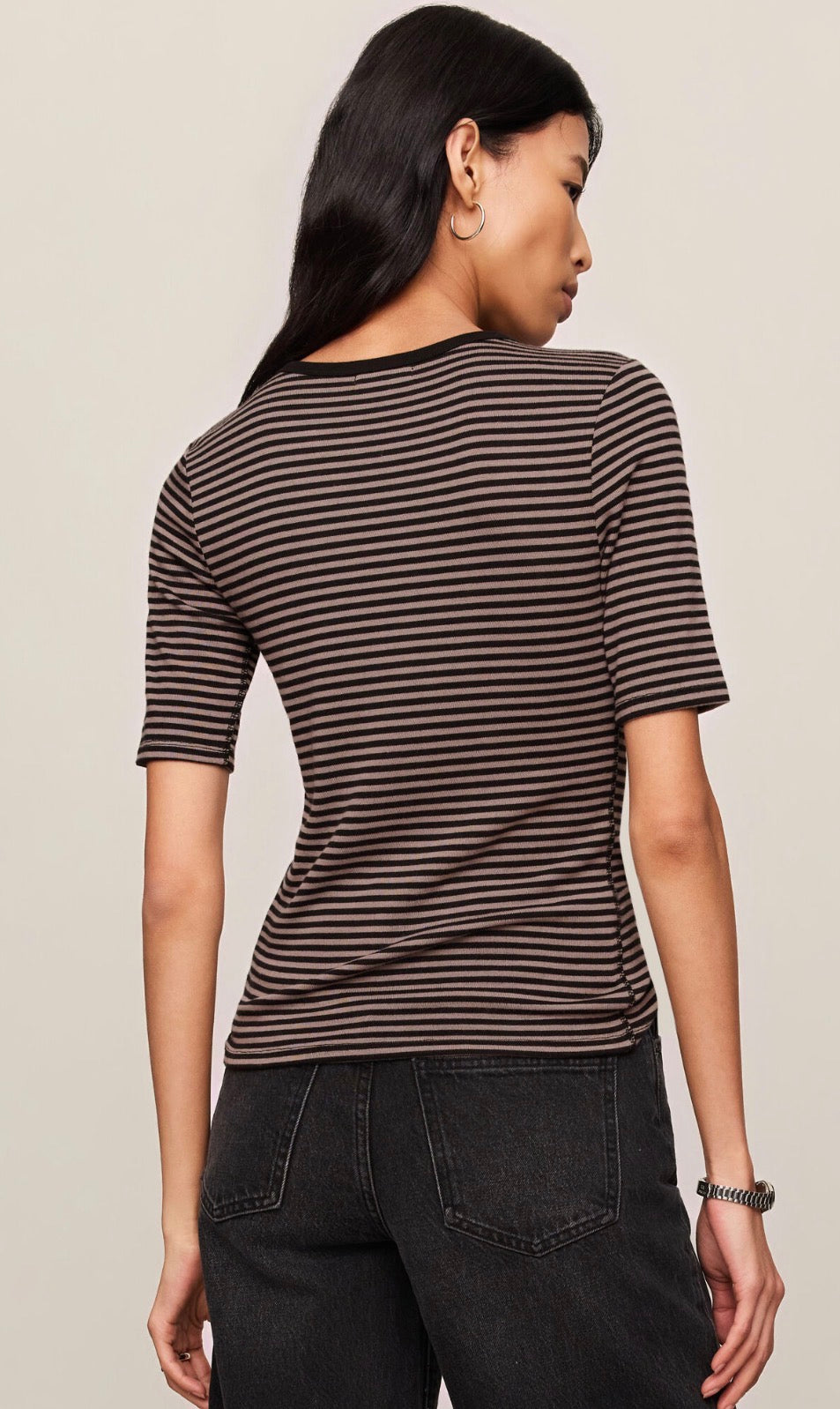 Freida Stripe Tee