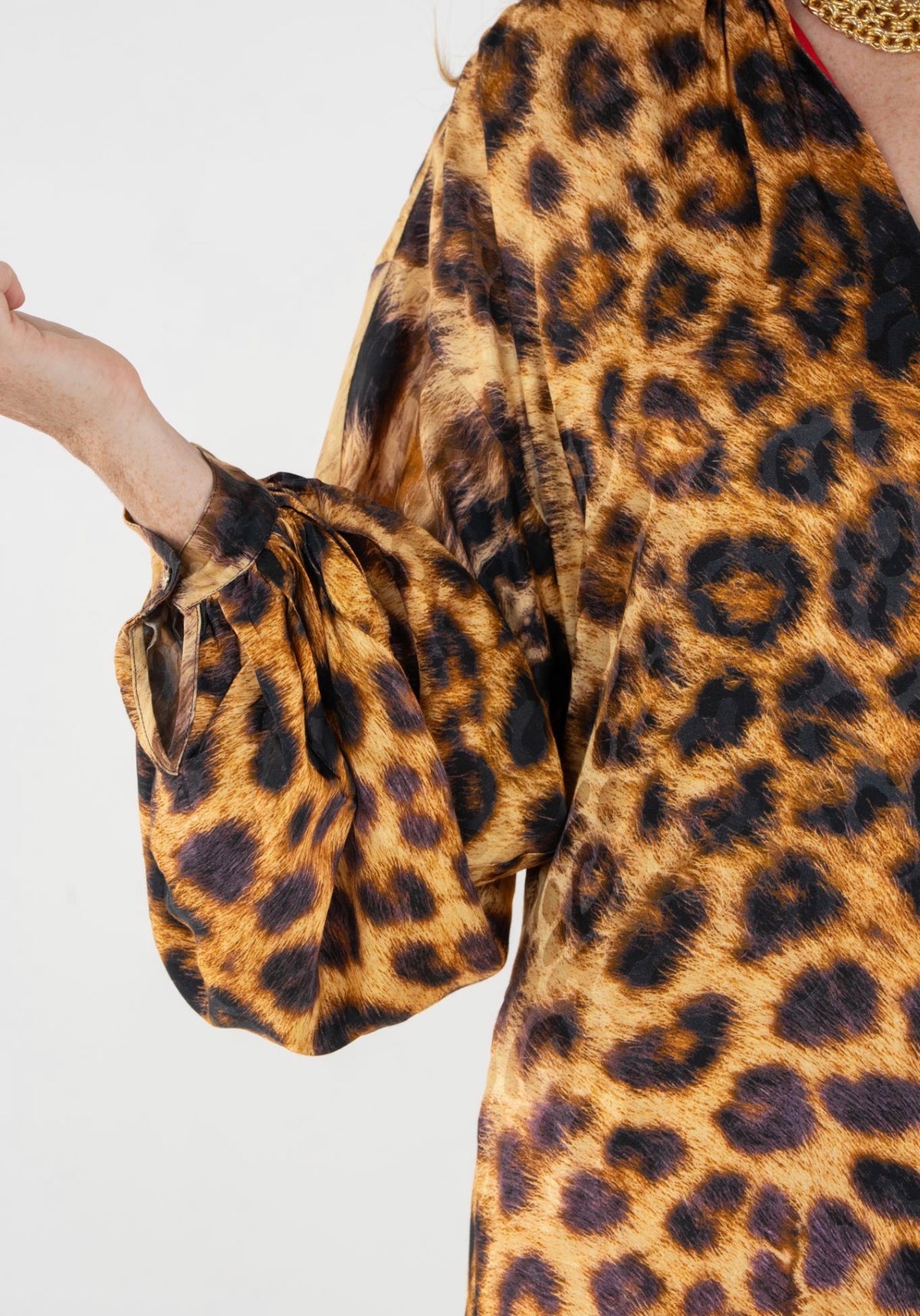 Fiona Dress in Leopard