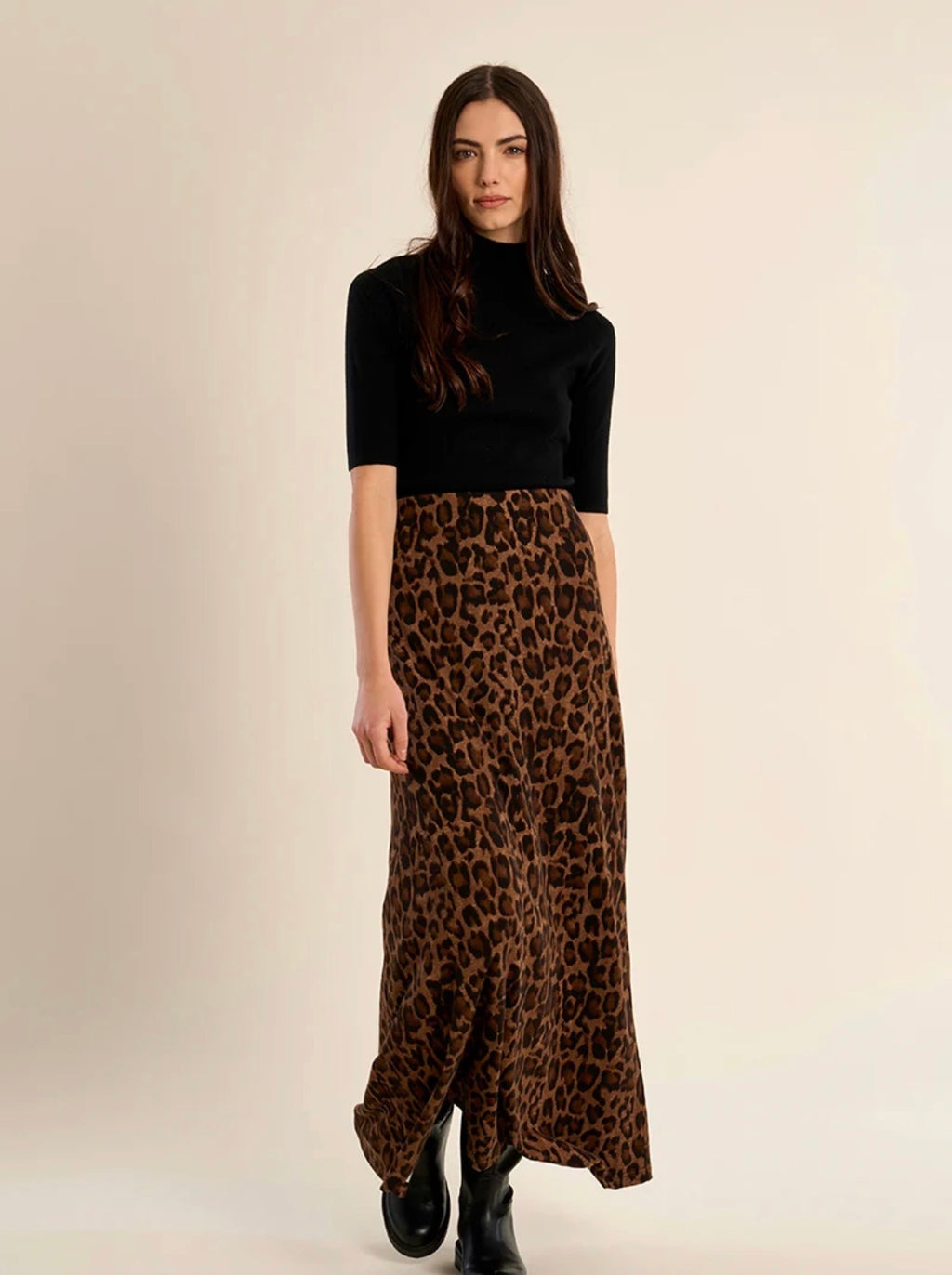 Cheetah Maxi Skirt
