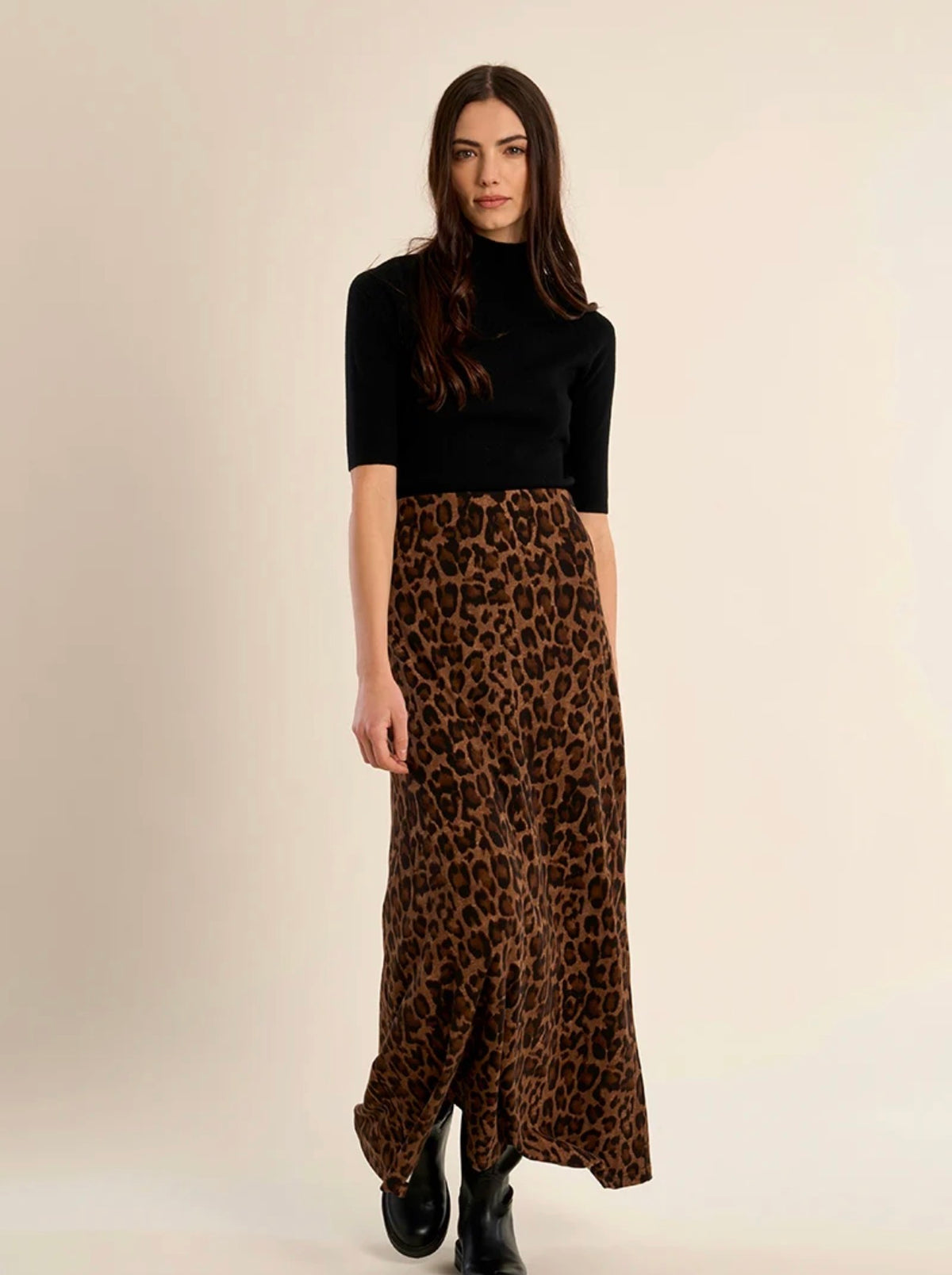 Cheetah Maxi Skirt