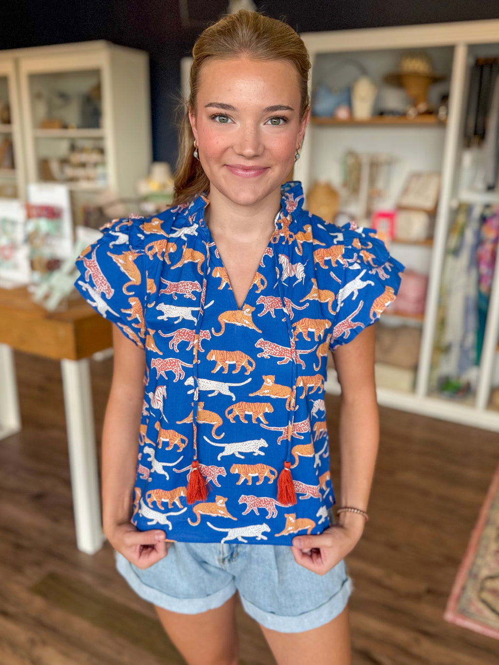 Tigers and Leopards Oh My Top
