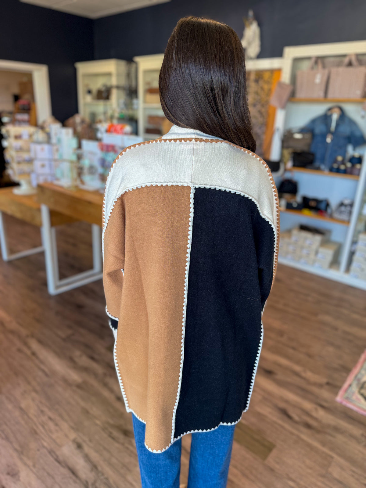 Colorblock Cardigan
