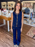 Cleo Denim Vest