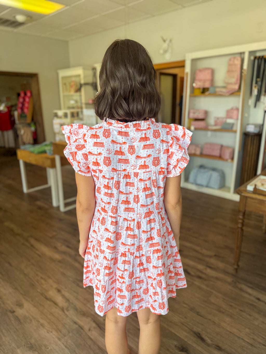 The Team Toile Clemson Tigers Dress