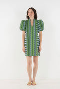 Hampton Mini Dress in Forest Jubilee