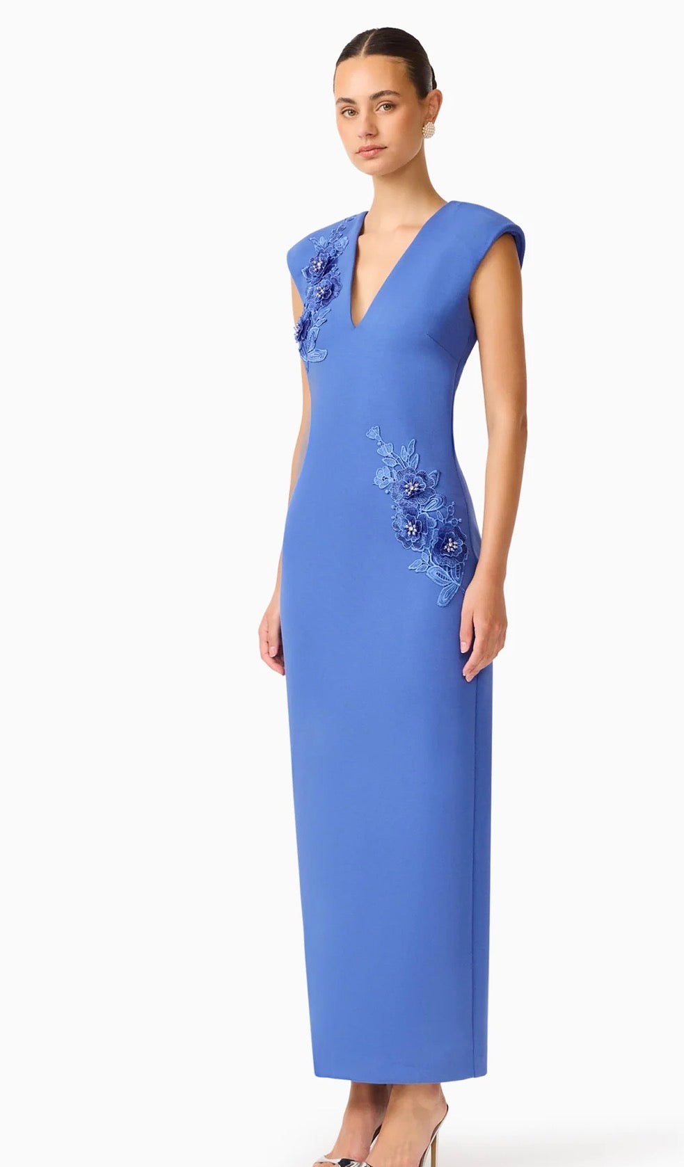 Talitha Dress in Cornflower