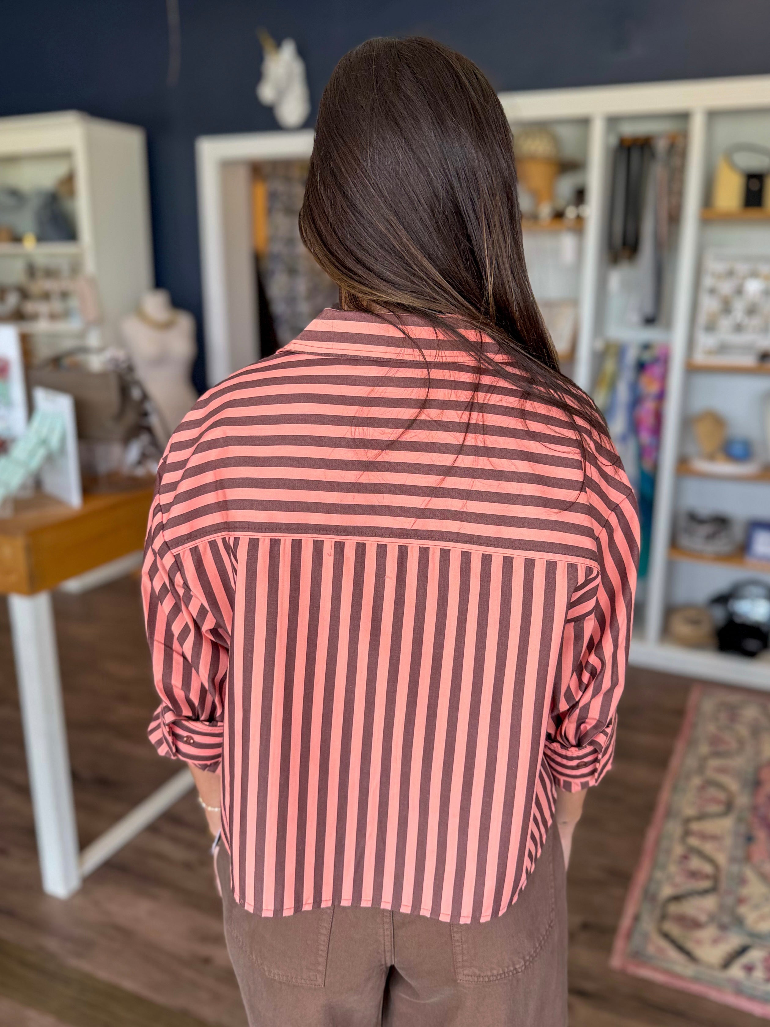 Stormi Stripe Blouse