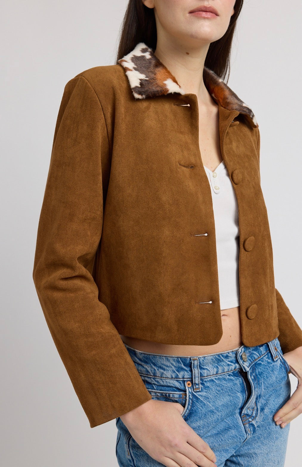 Yumi Suede Jacket