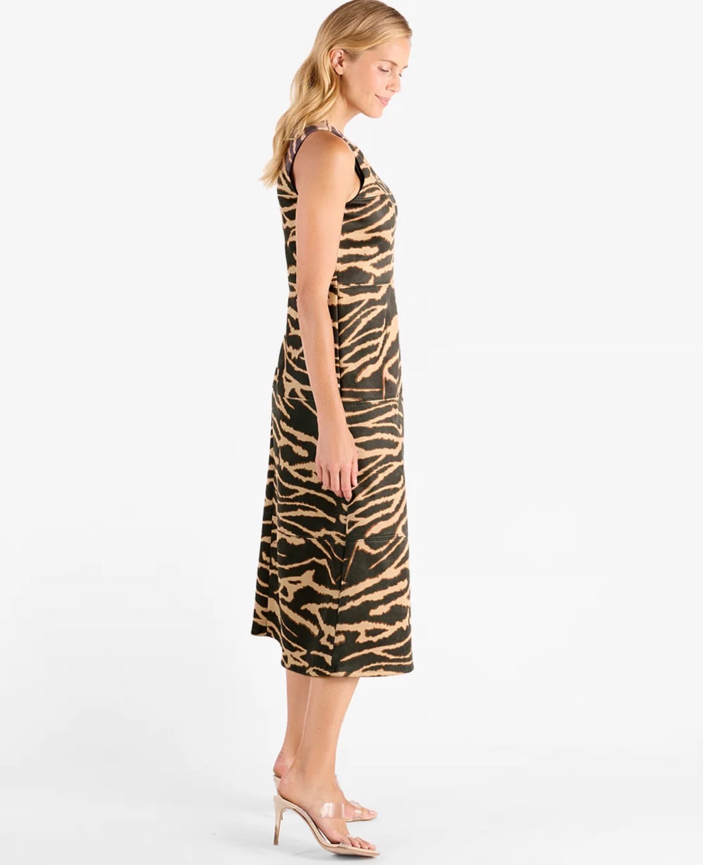 Blake Suede Midi Dress