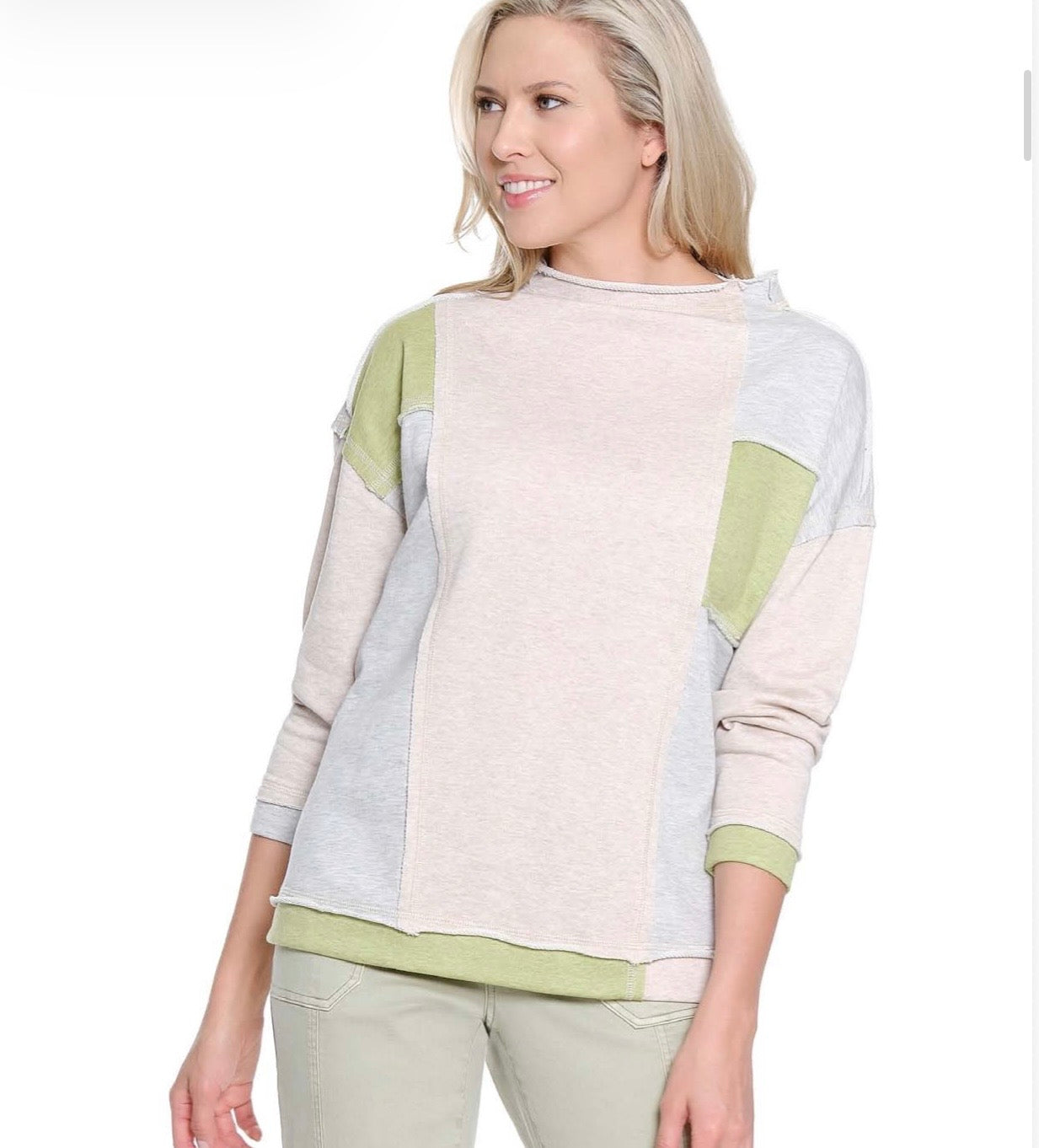 Colorblock Sweater