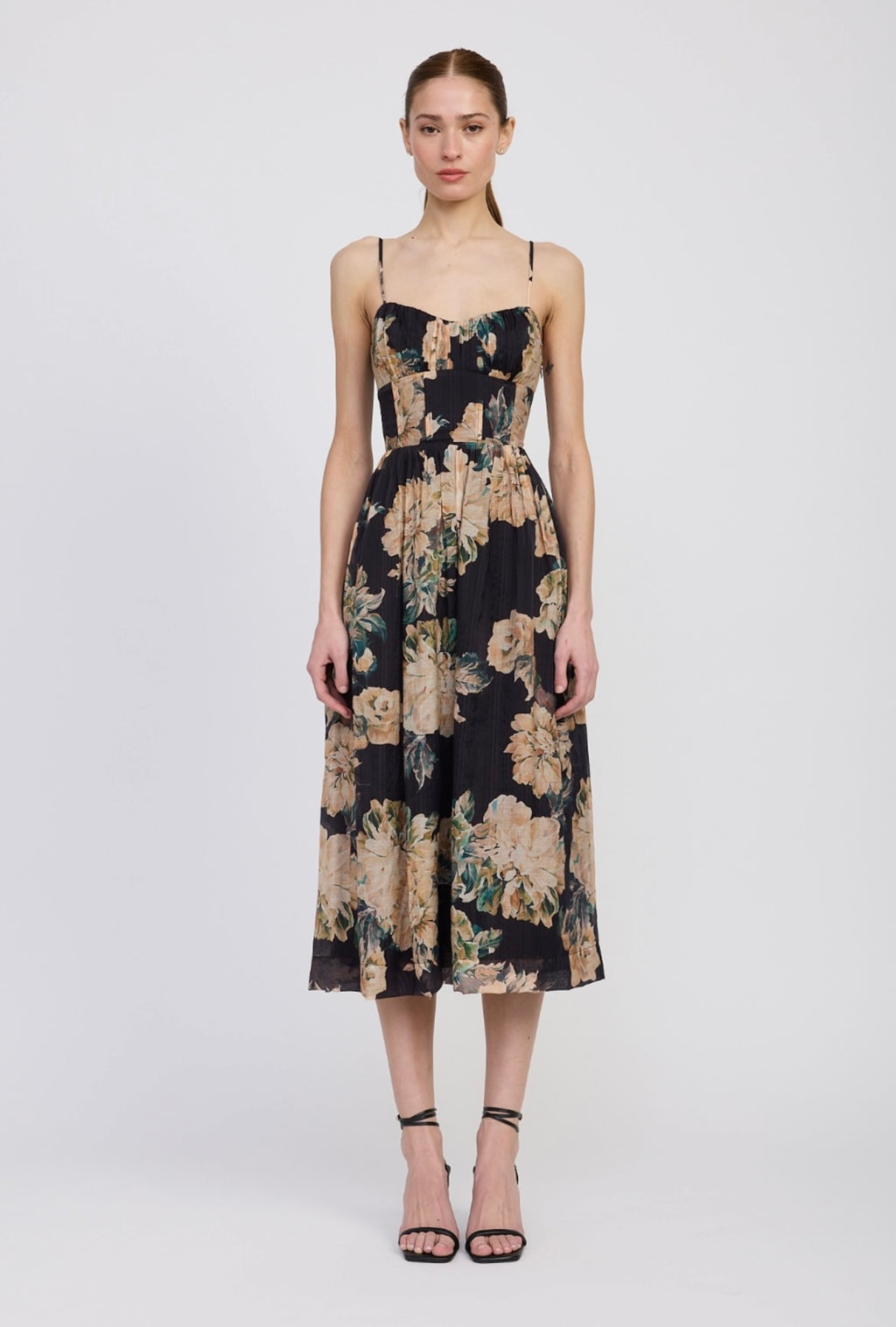 Peregrine Midi Floral Dress