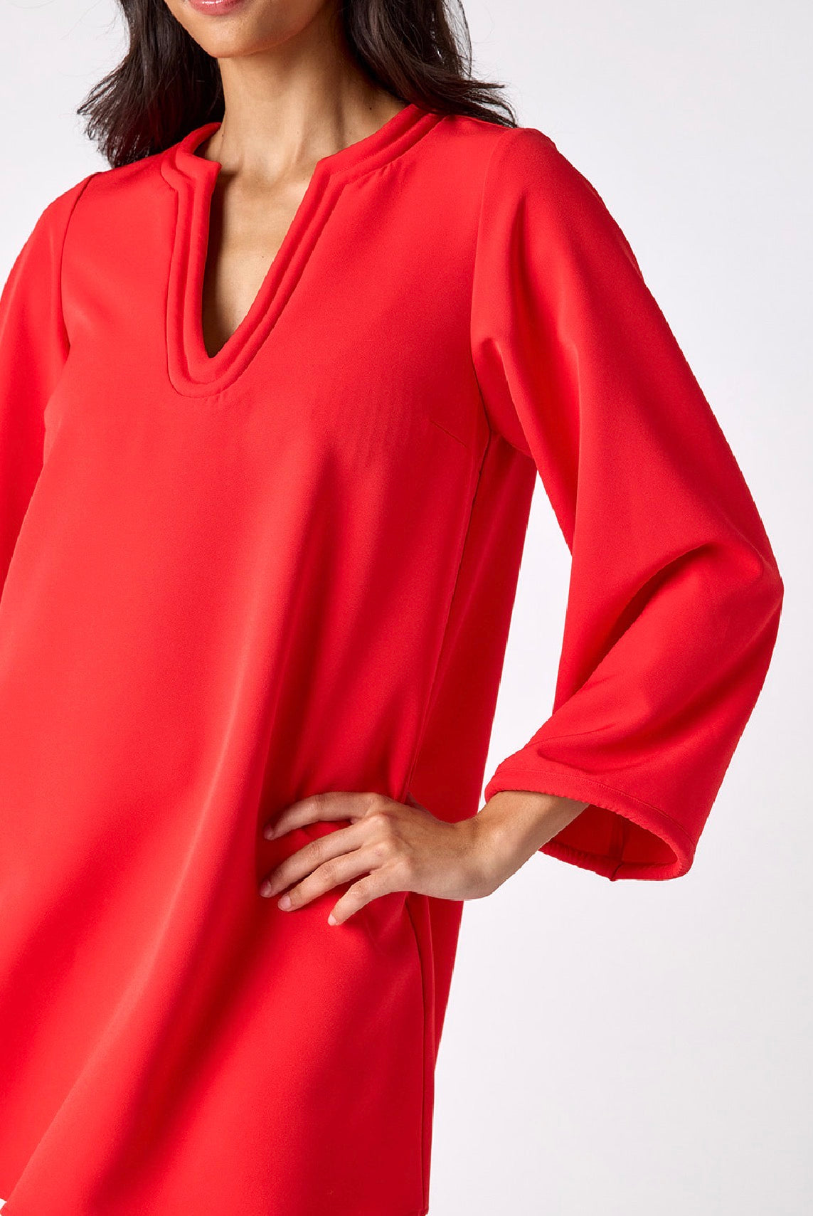 Skyler Dress in Carnelian