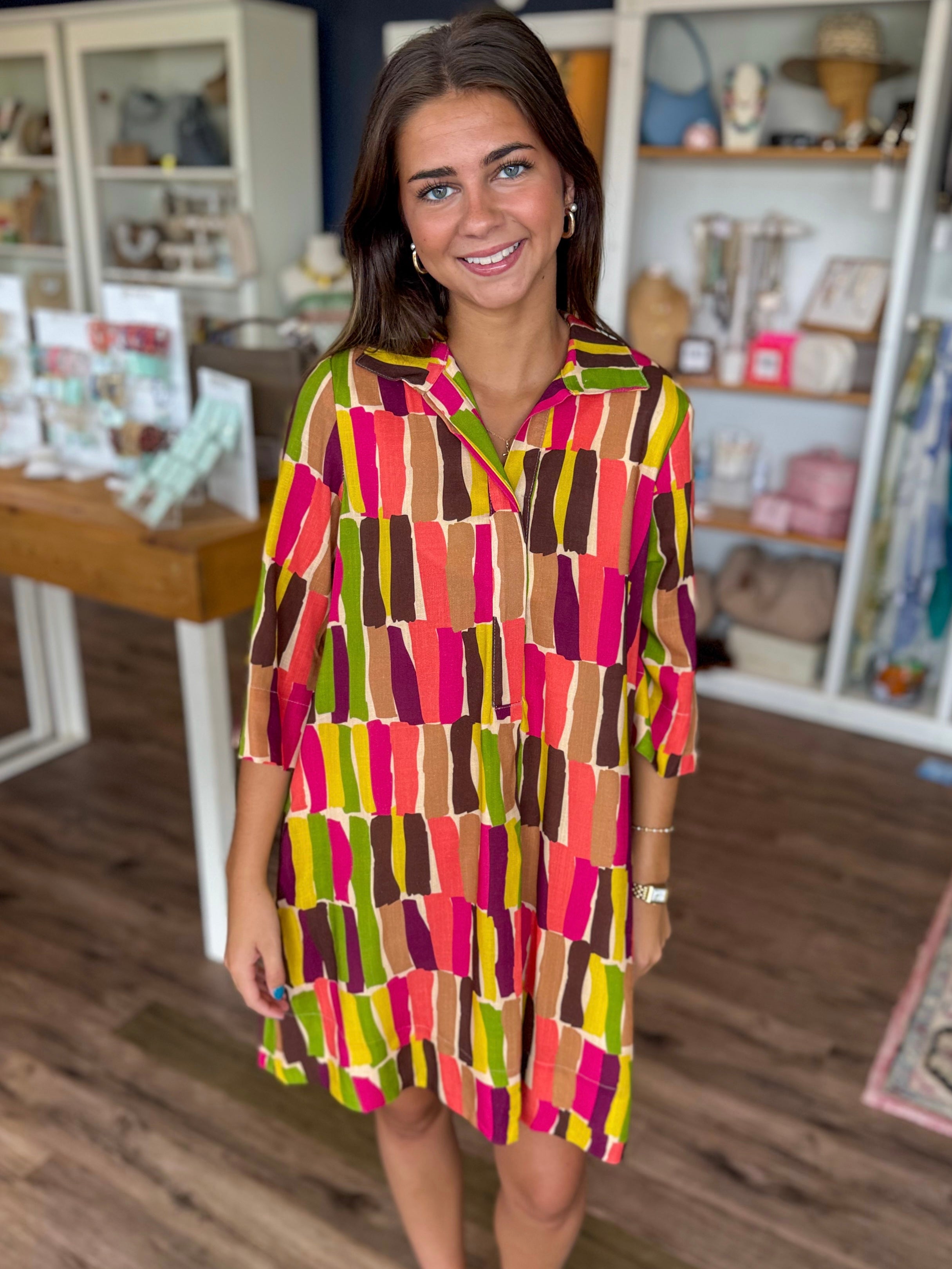Perfectly Imperfect Stripe Dress