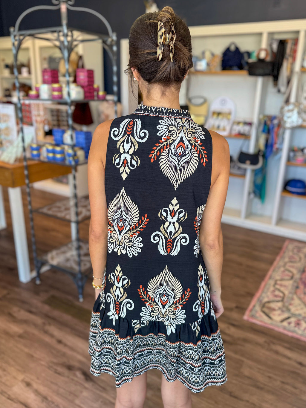 Ember Crest Boarder Dress
