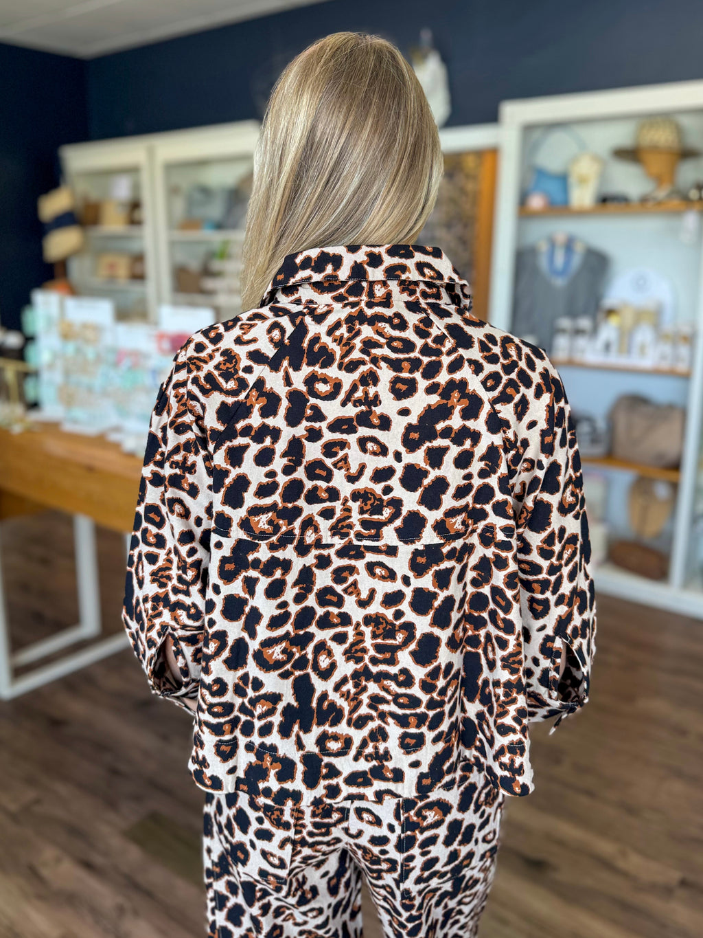 Leopard Swing Jacket