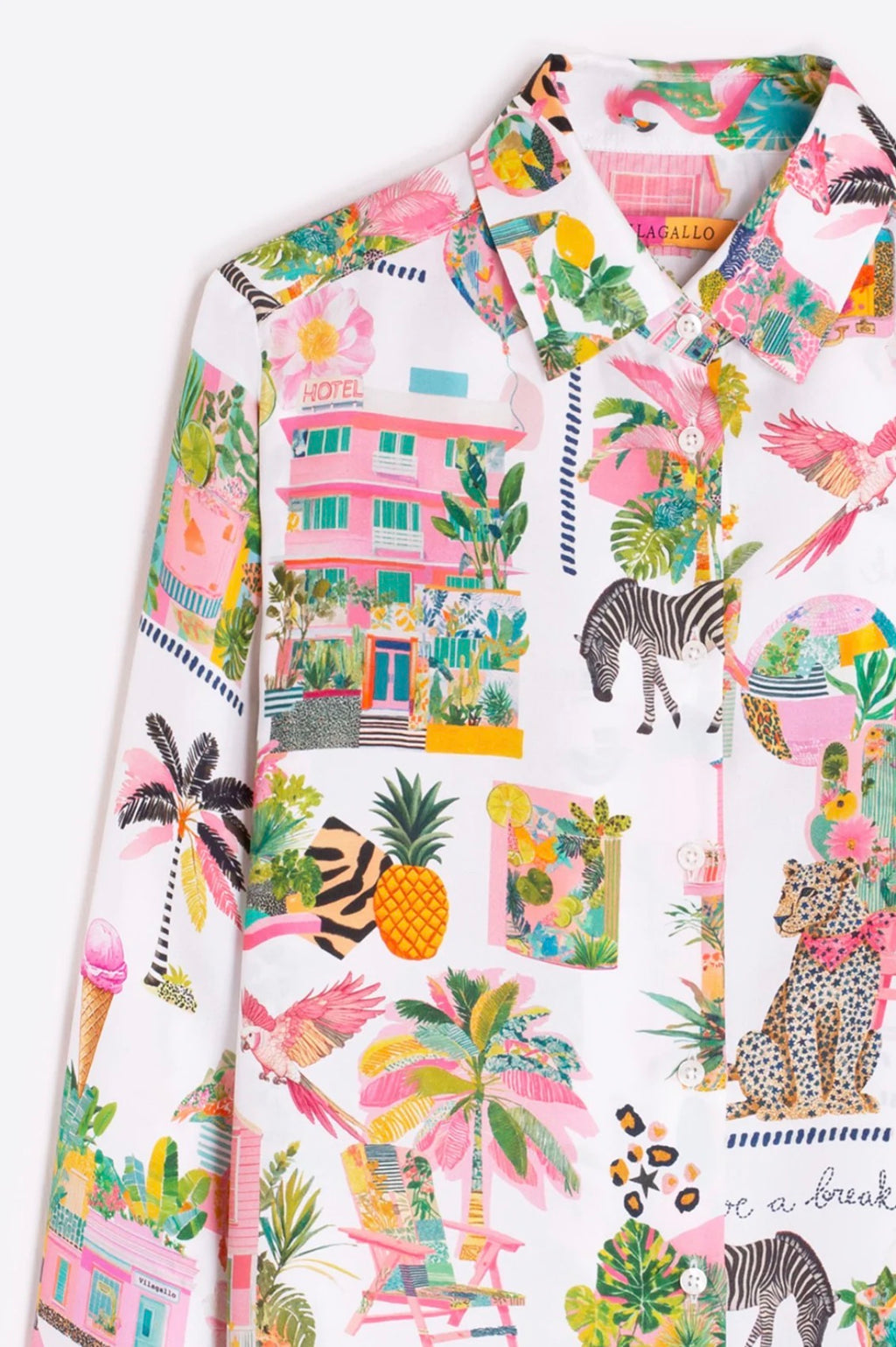 Cali Seda Silk Blouse