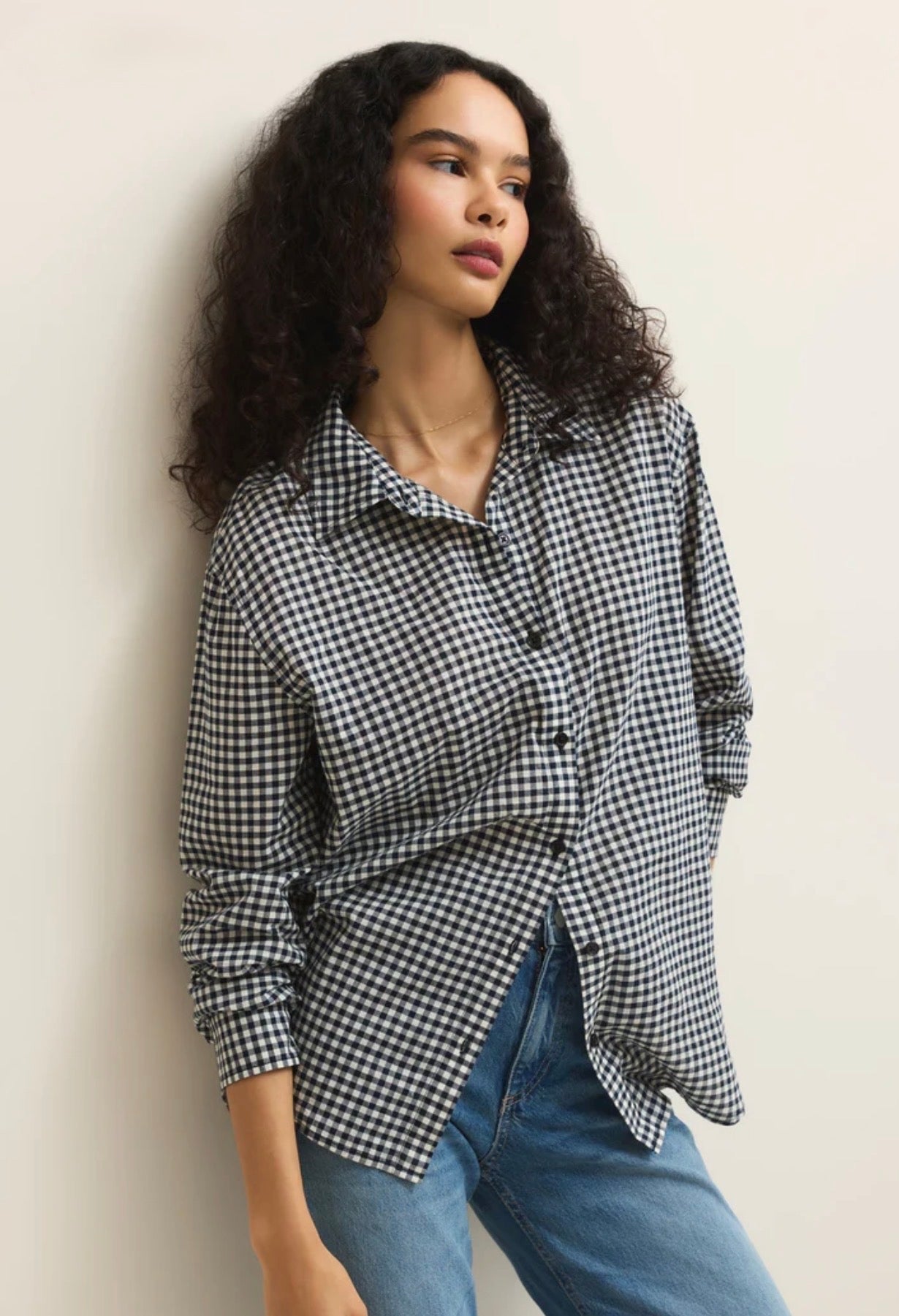 Seaport Button Up Top