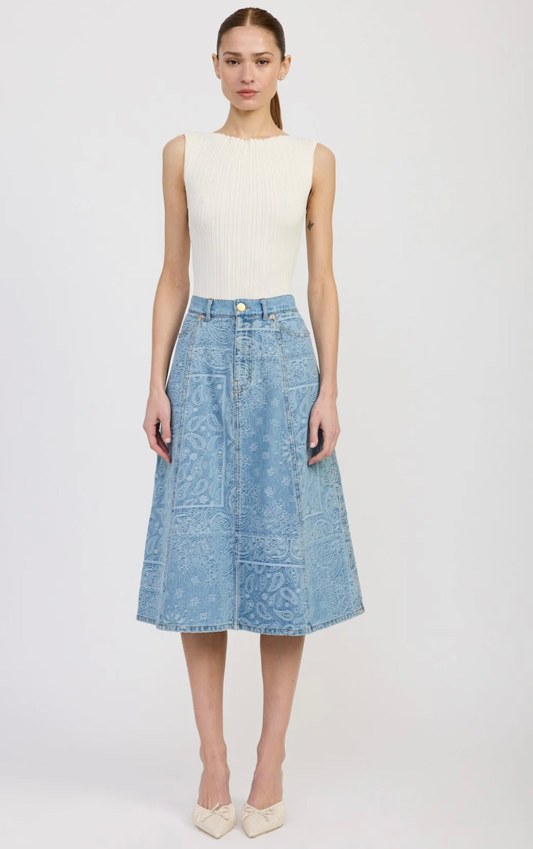Tarak Midi Skirt