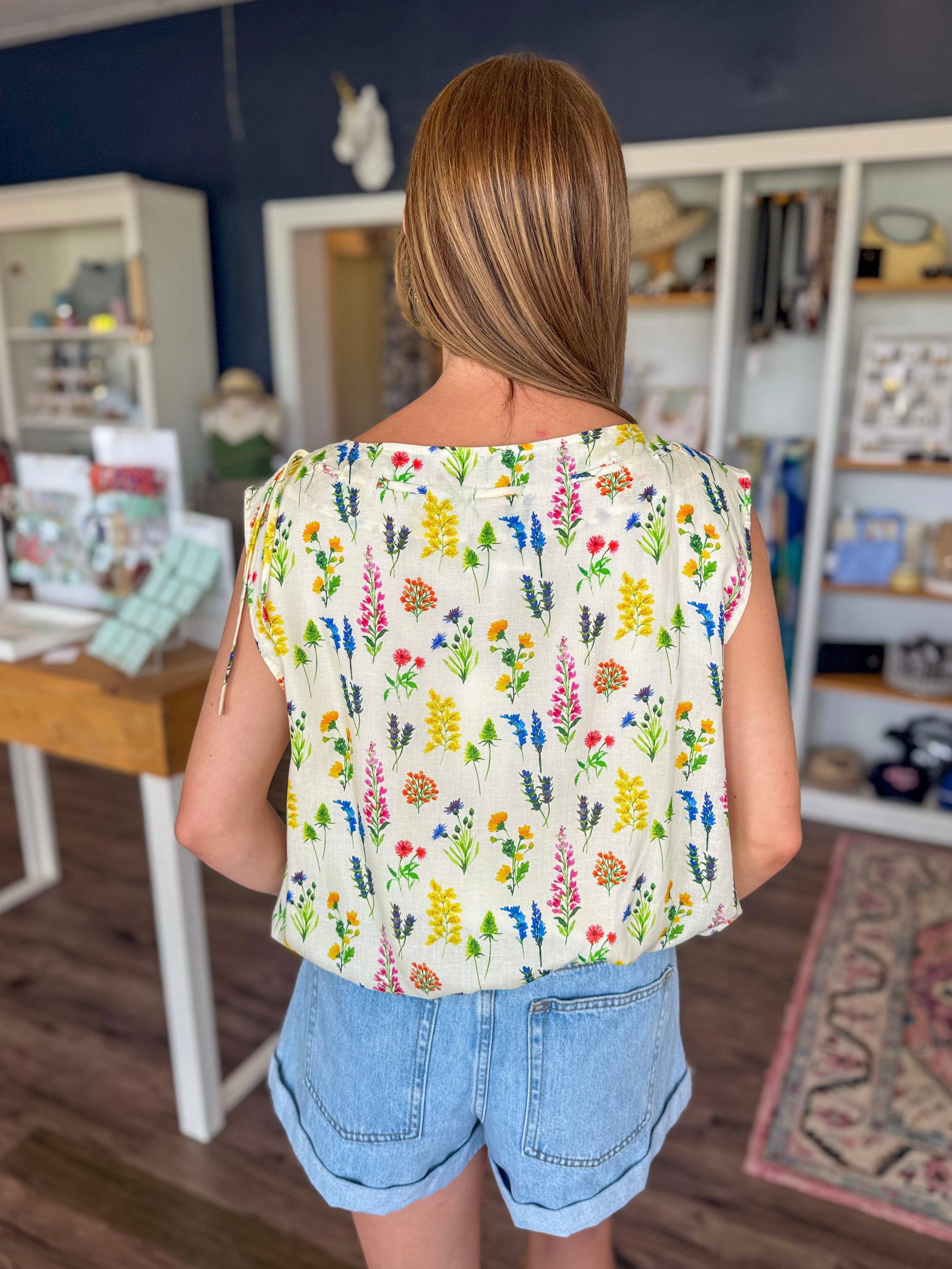 Summer Floral Top