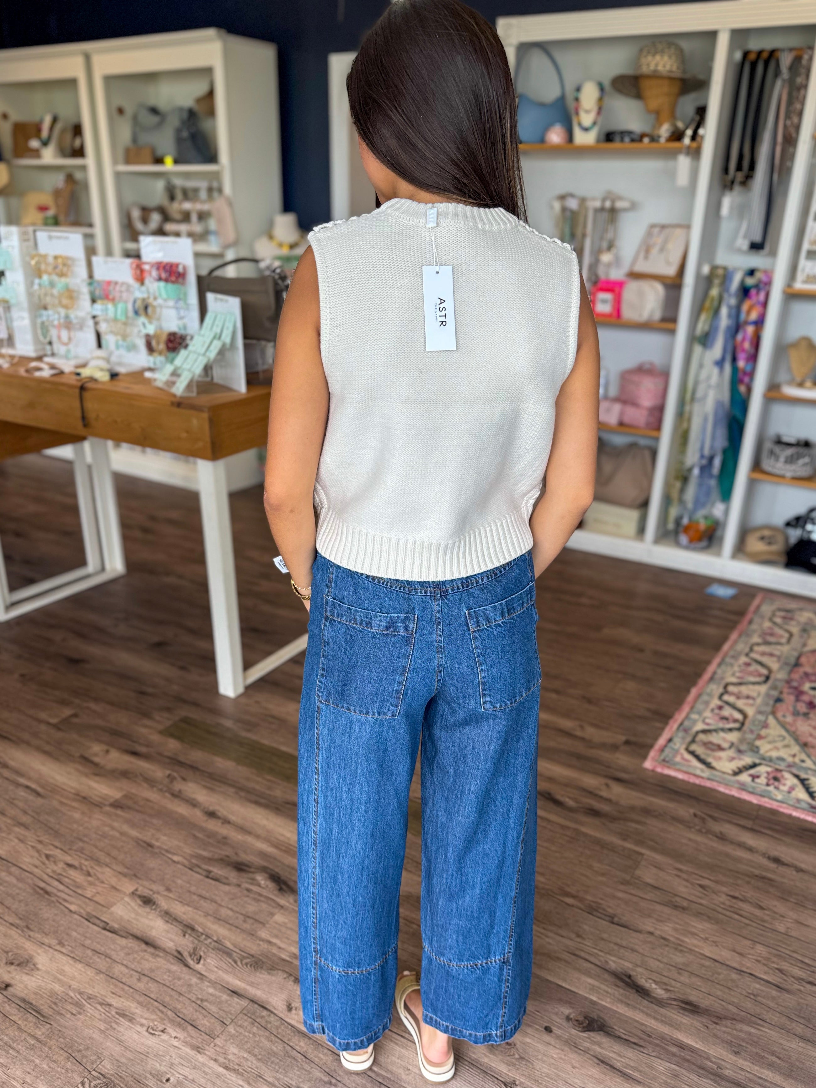 Barrel Jean in Indigo