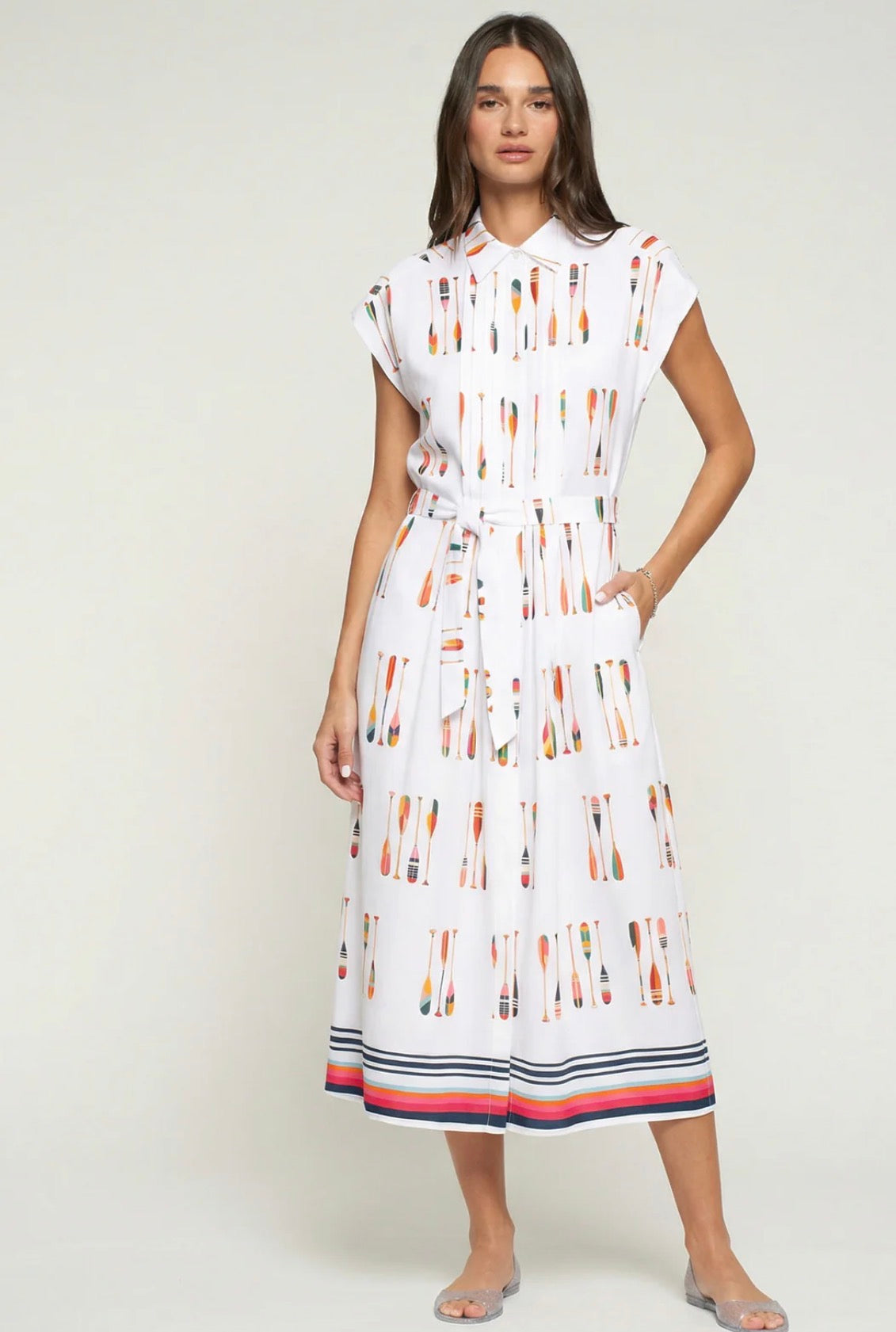 Canoe Pleated Maxi