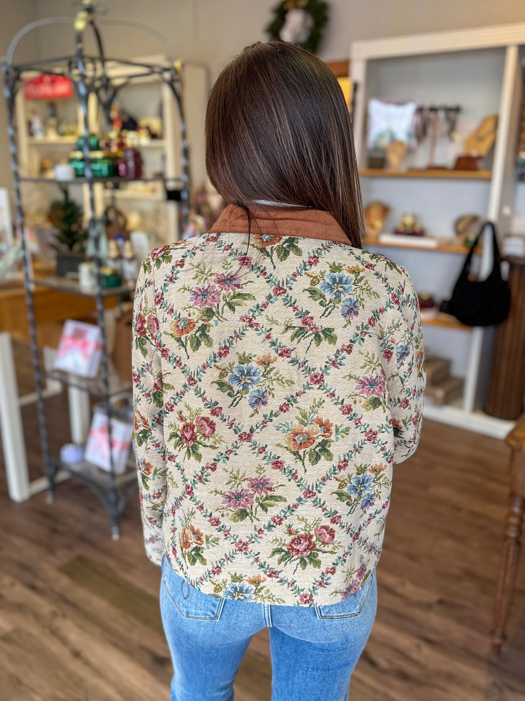 Tapestry Floral Jacket