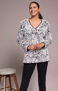 Cheetah Tunic Sweater