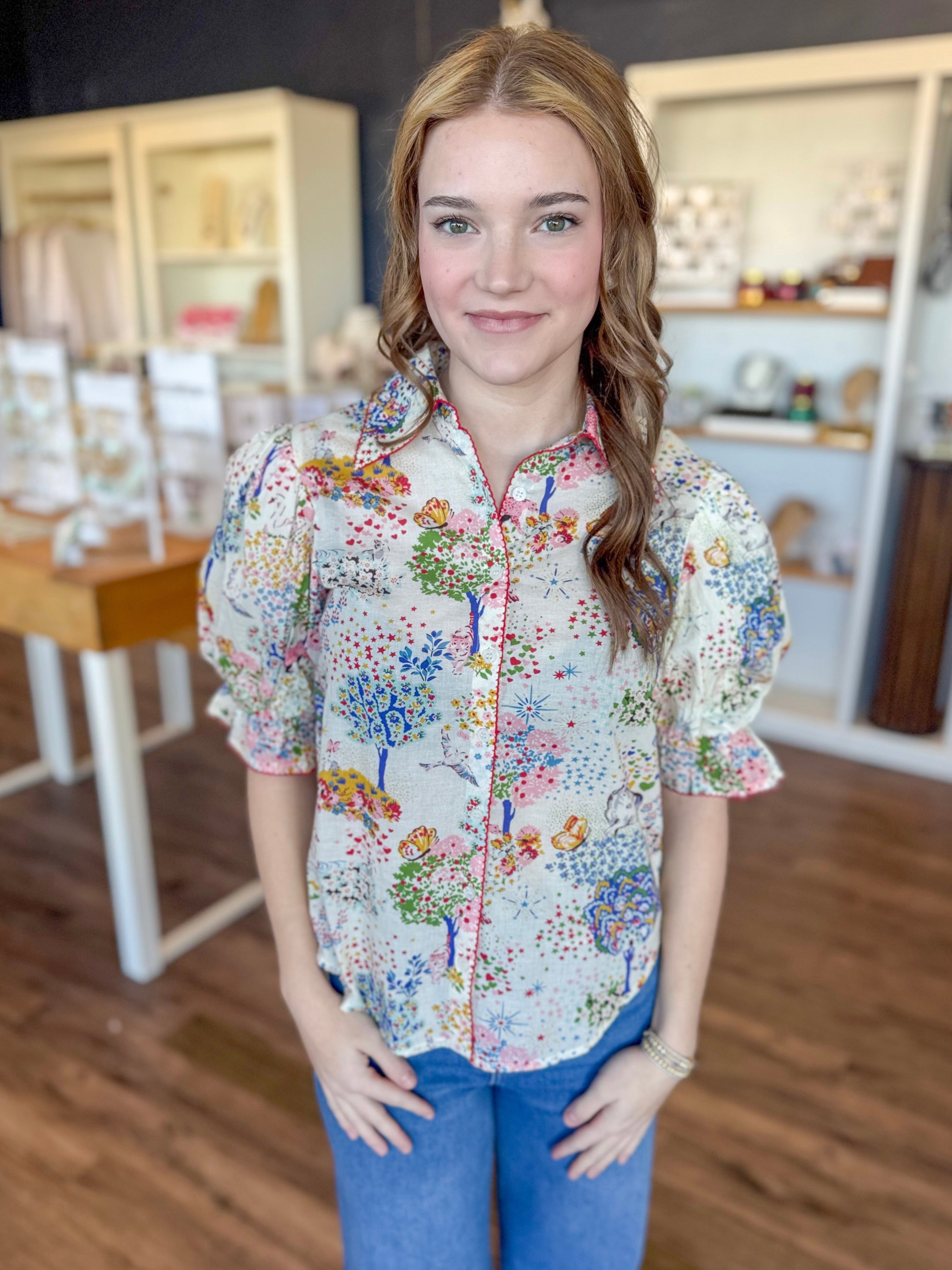 Whimsical Animal Top