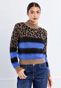 Cheetah Stripe Sweater
