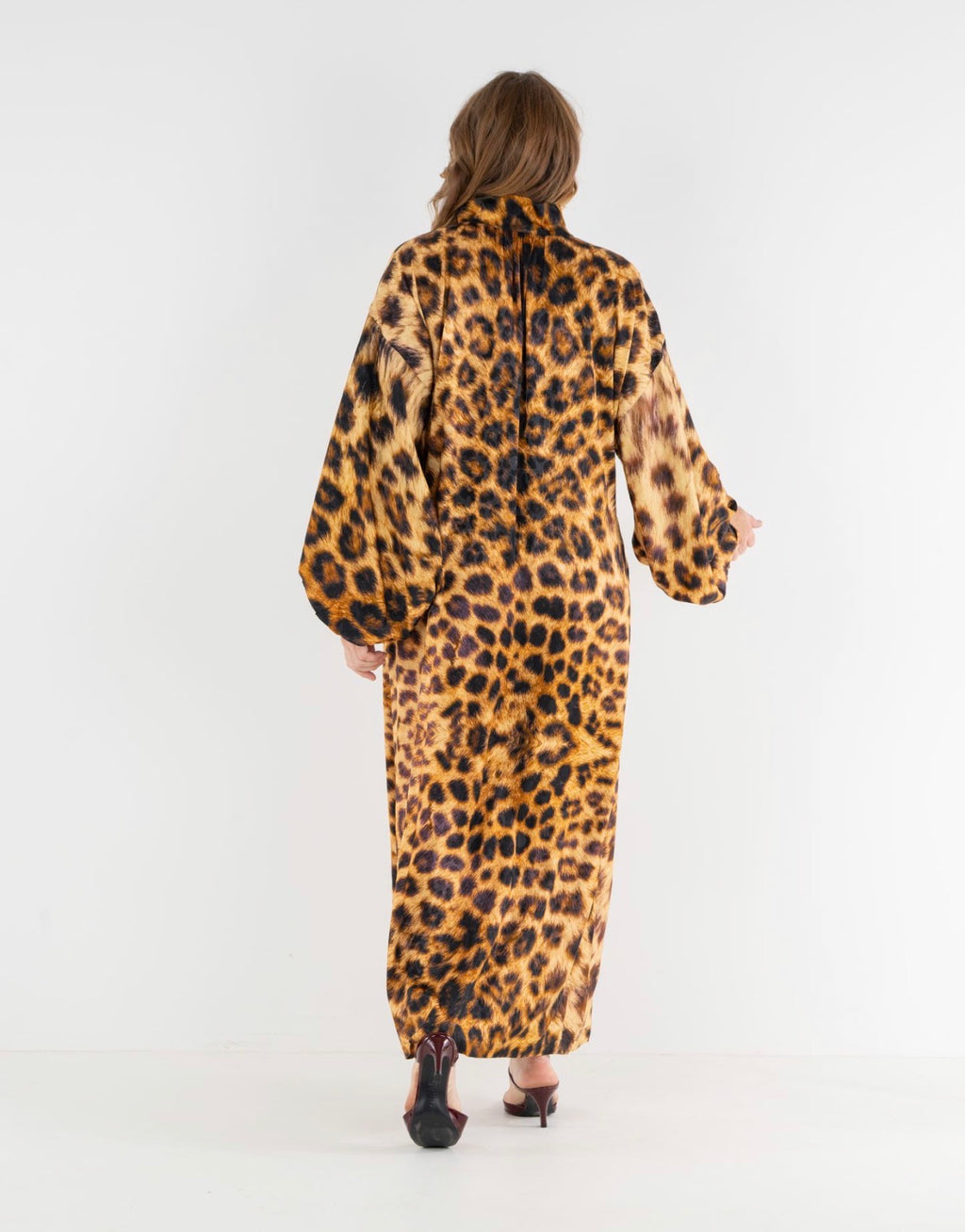 Fiona Dress in Leopard