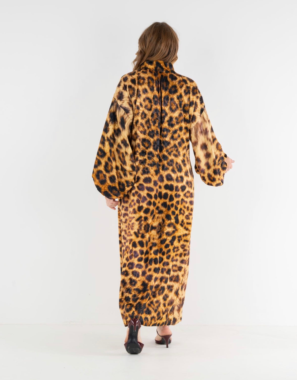 Fiona Dress in Leopard