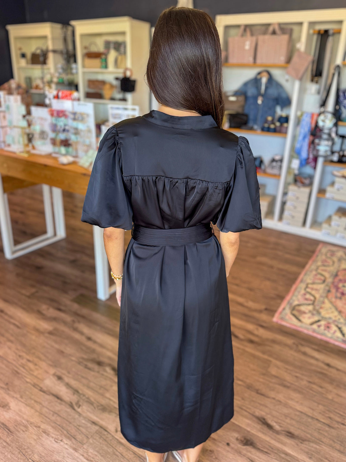 Black Midi Dress