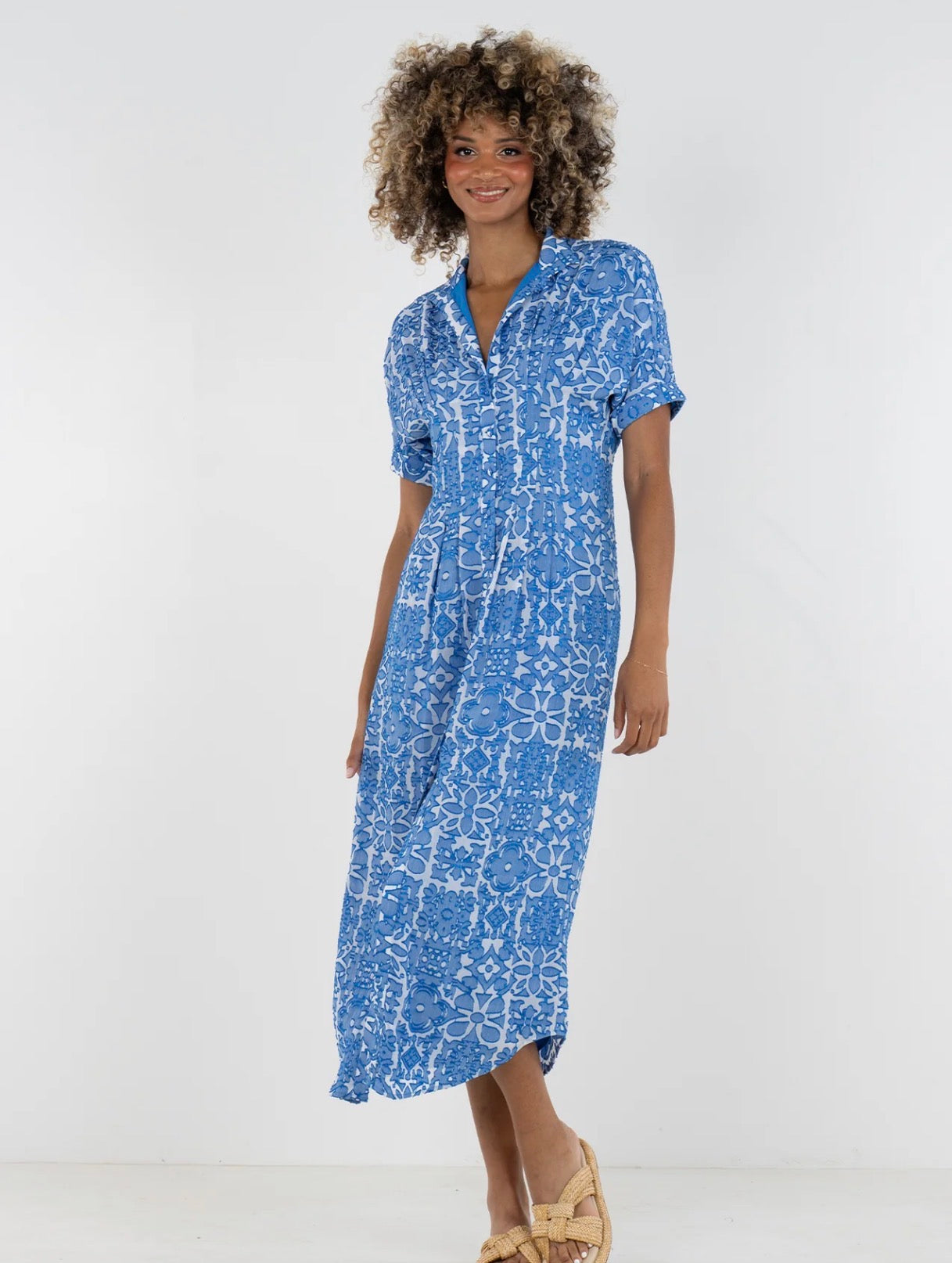 Georgia Dress in Positano