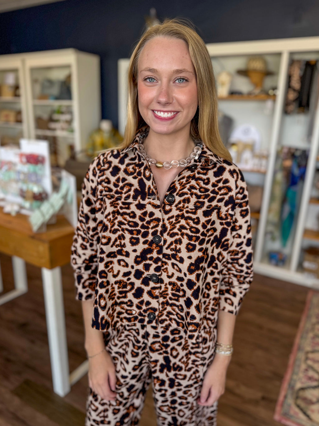Leopard Swing Jacket