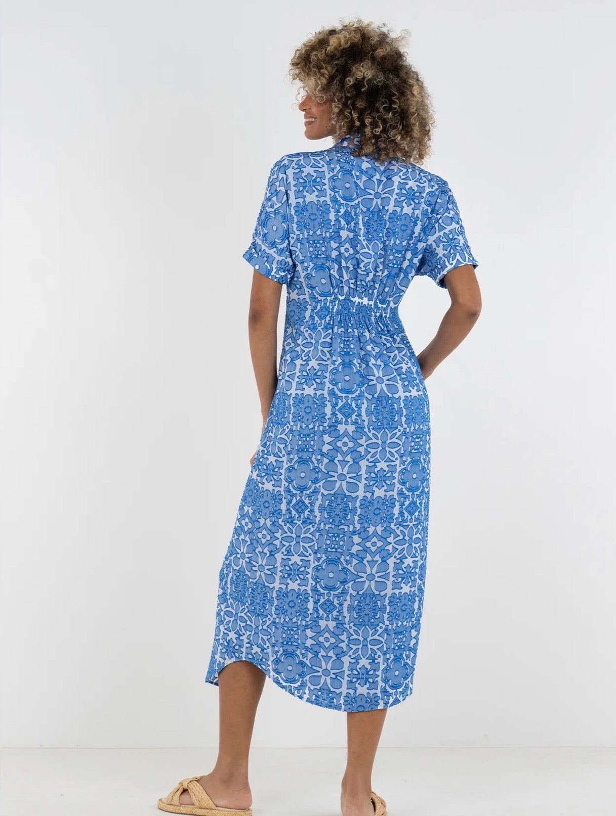 Georgia Dress in Positano