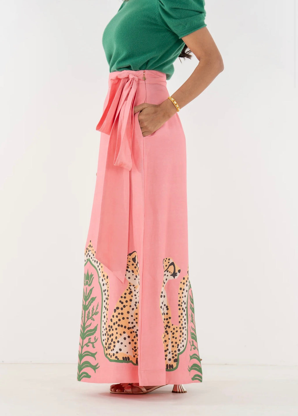 Audrey Skirt in Cabana Cat