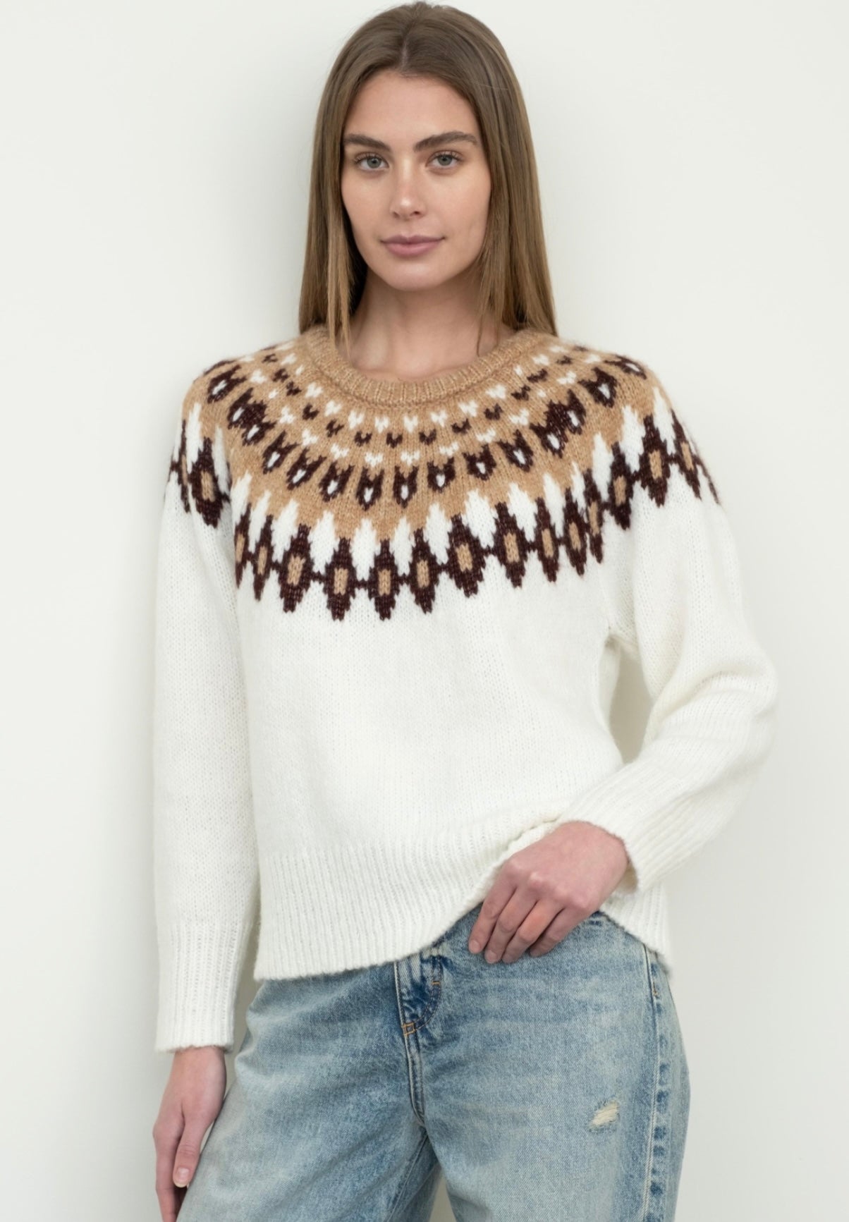 Isle Fuzzy Knit Sweater