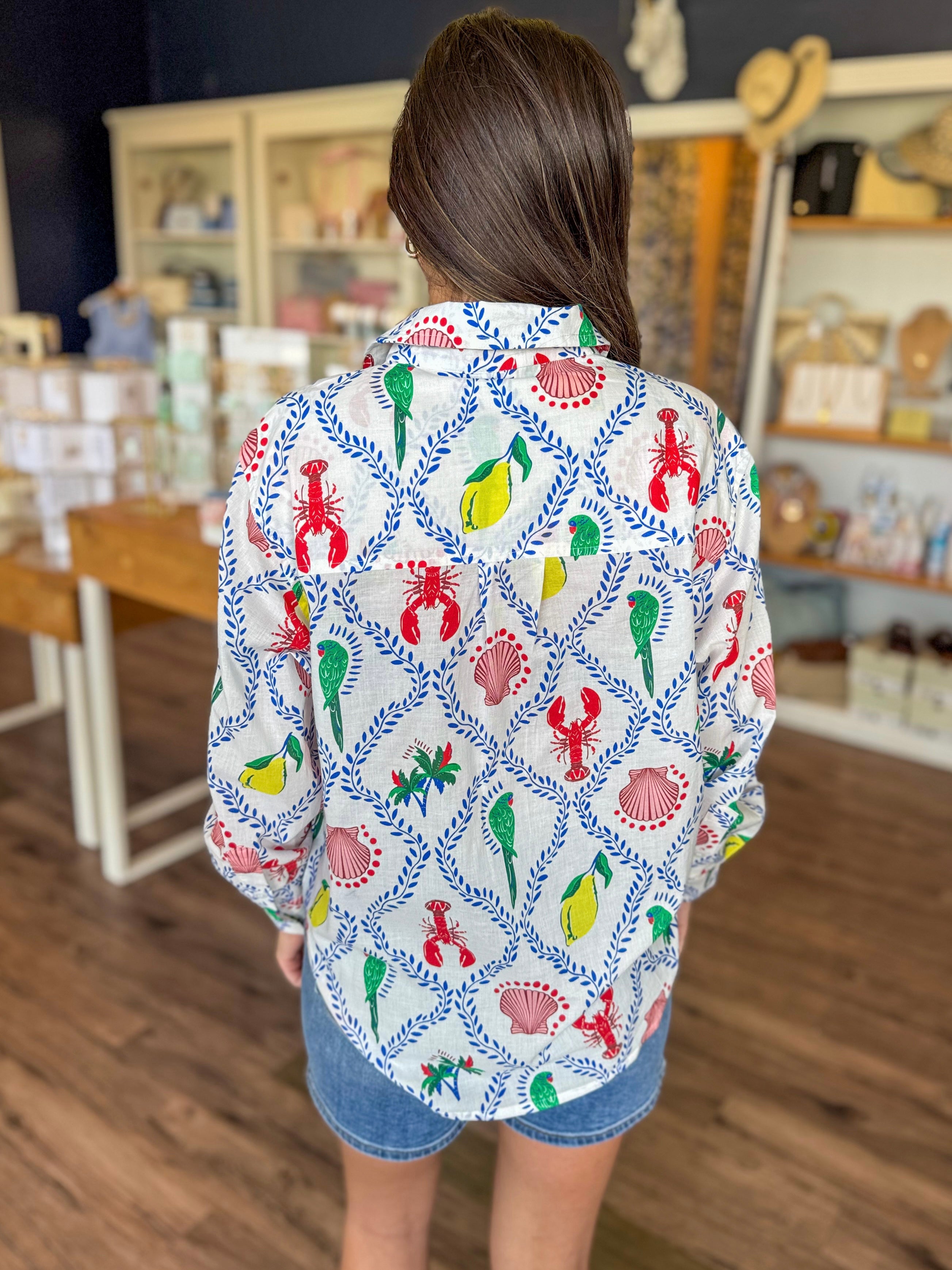 Lobster Camp Shirt