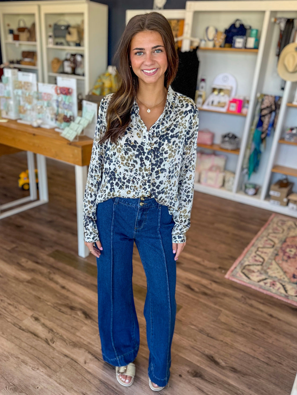 Beth Wide Leg Denim Jean