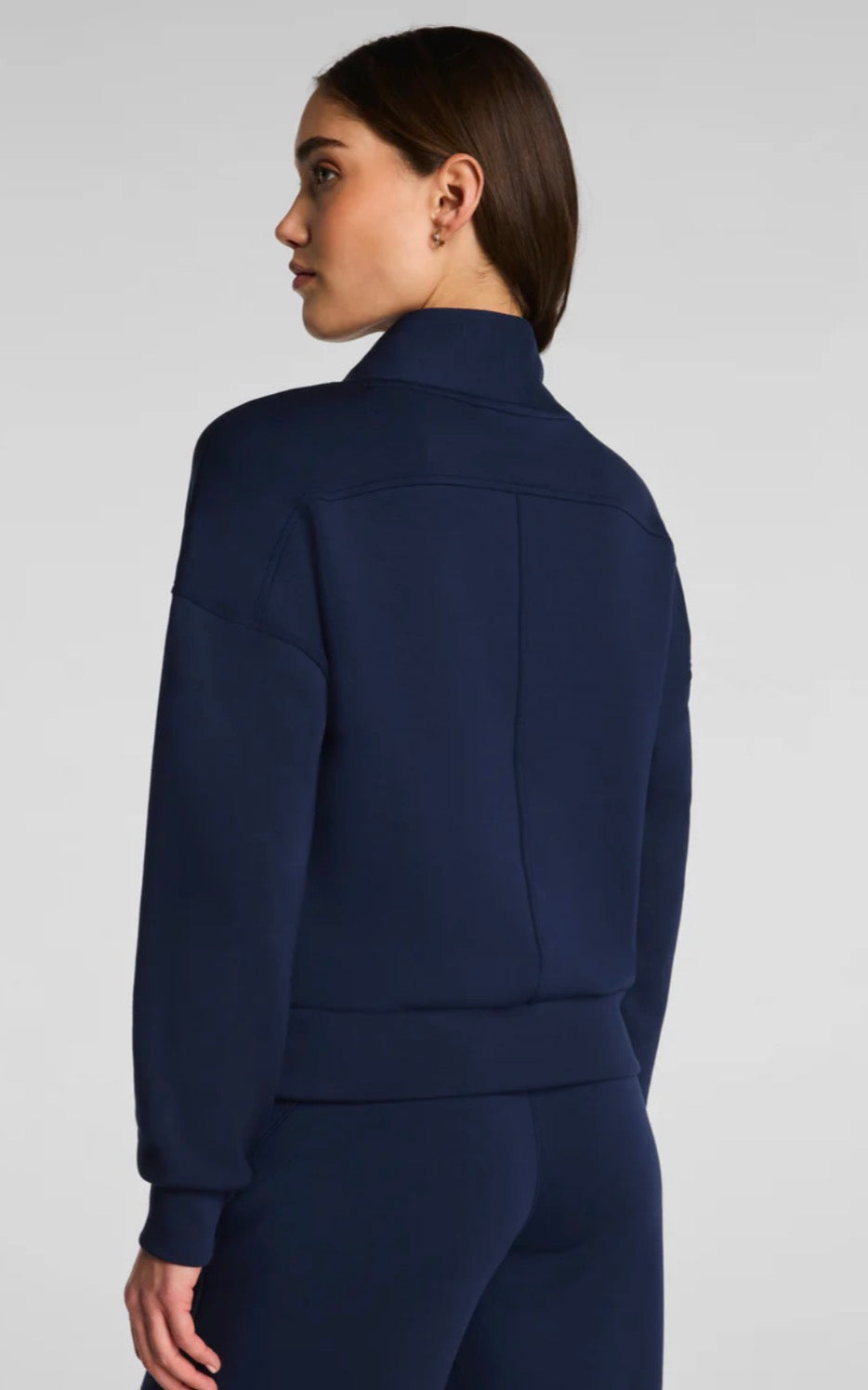 Shawl Collar Half Zip Pullover