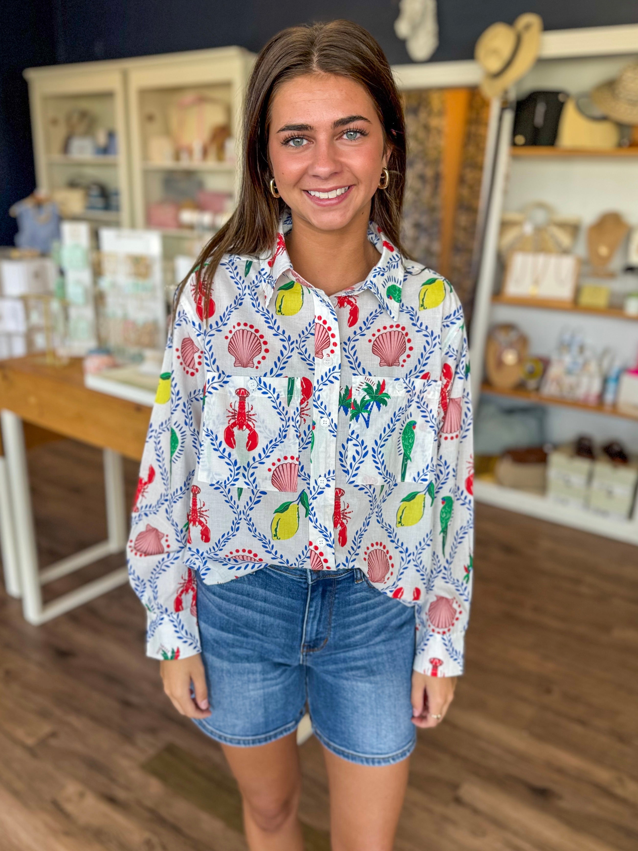 Lobster Camp Shirt