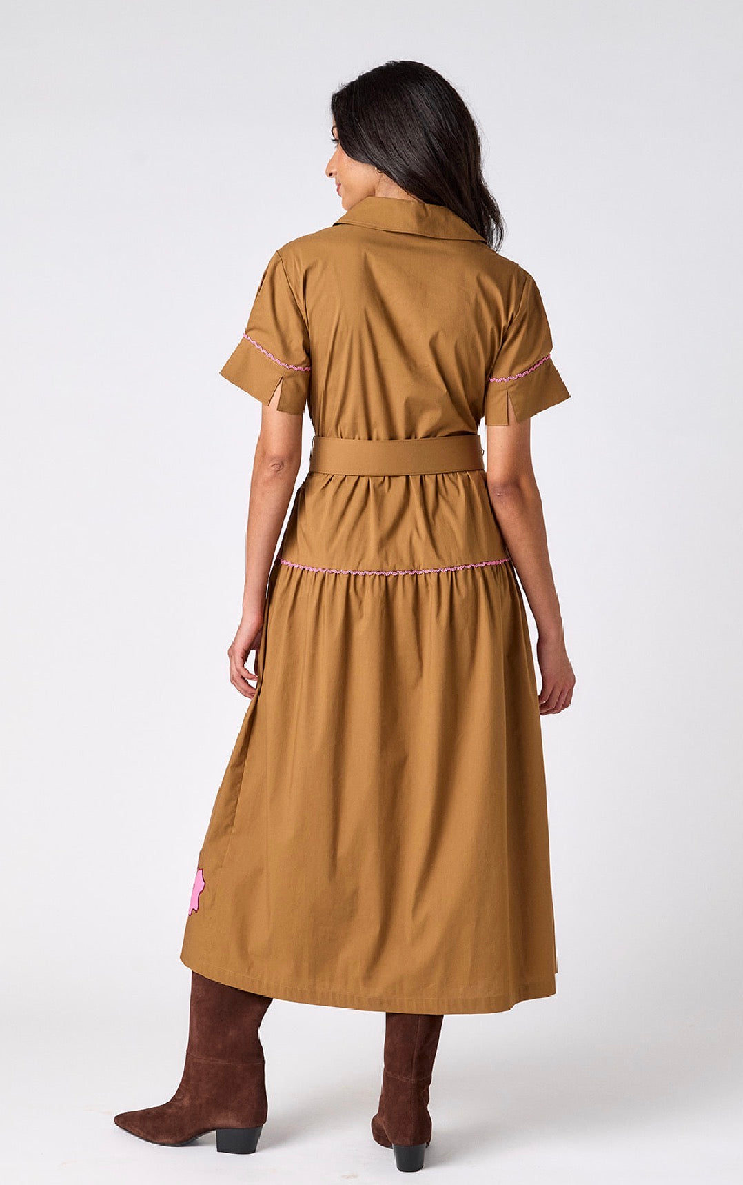 Fairiss Dress in Teak