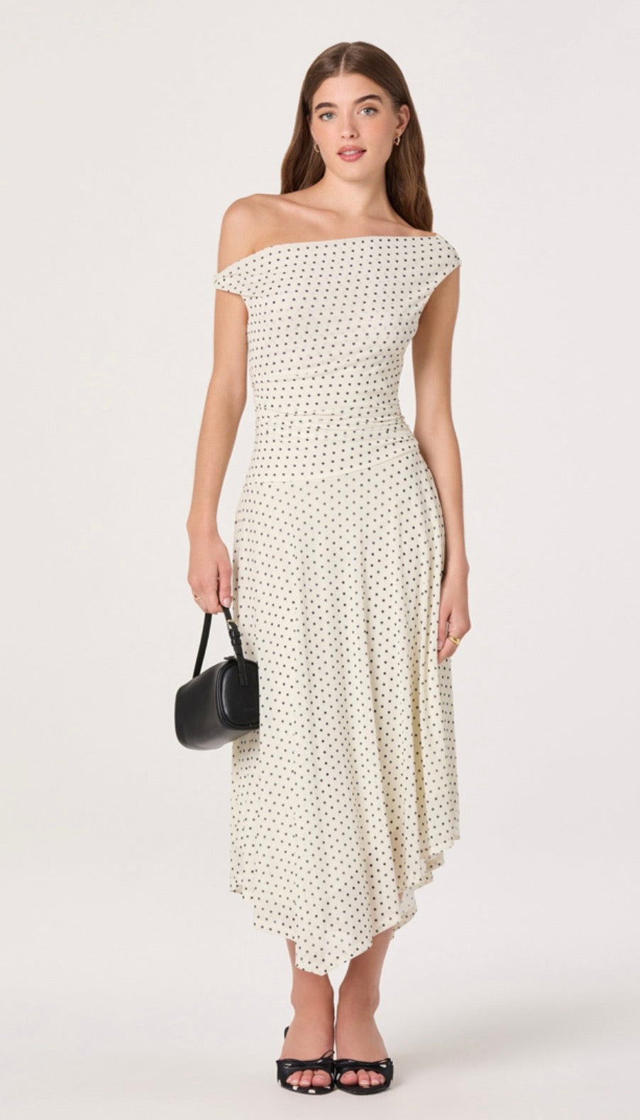 Ciarra Polka Dot Dress