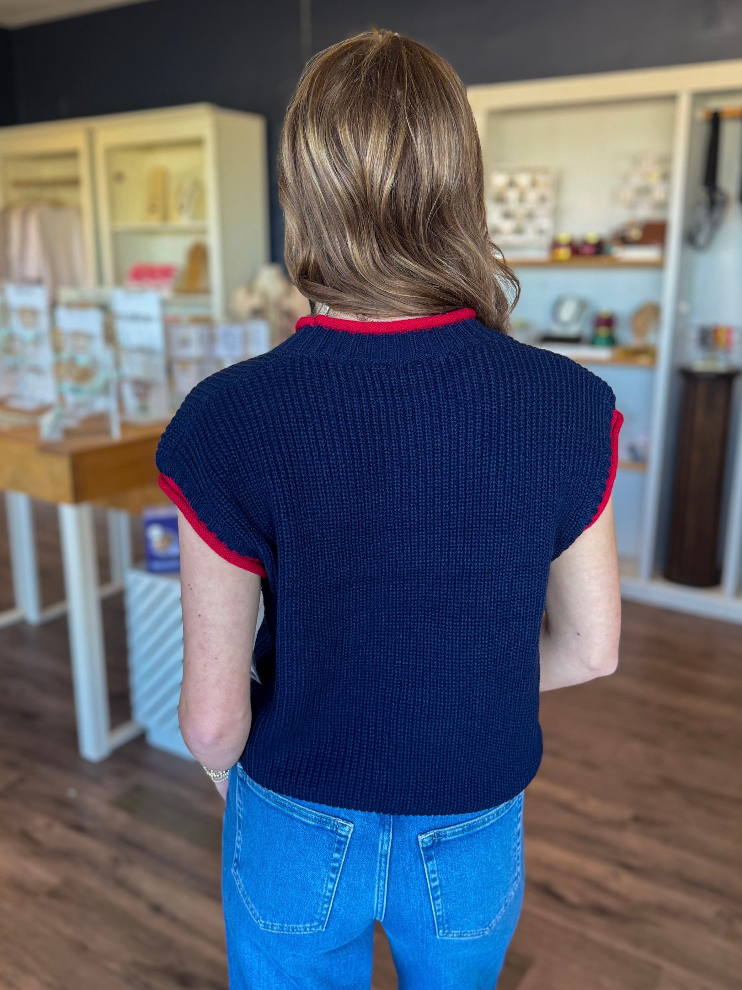 America Flag Sweater