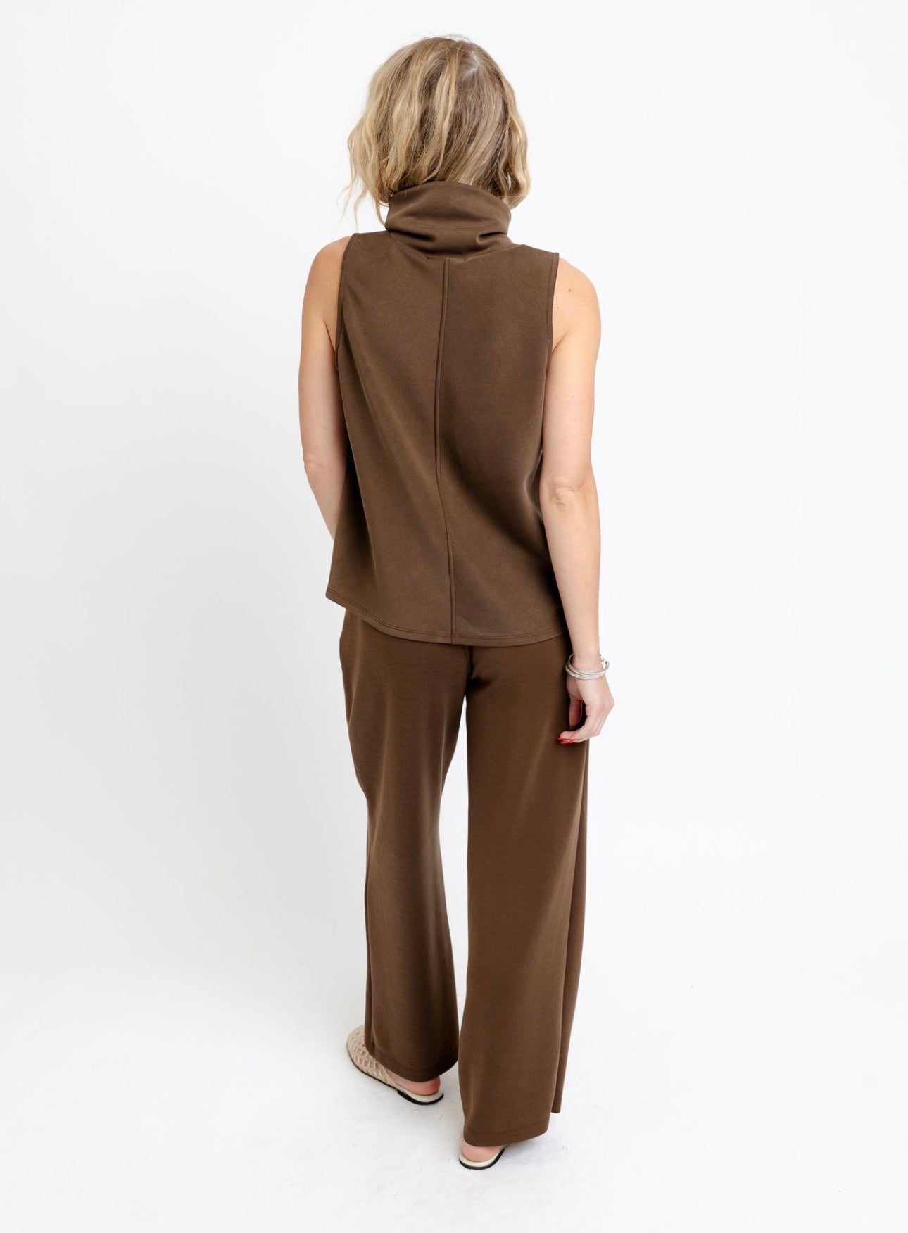 Chocolate Scuba Knit Pant