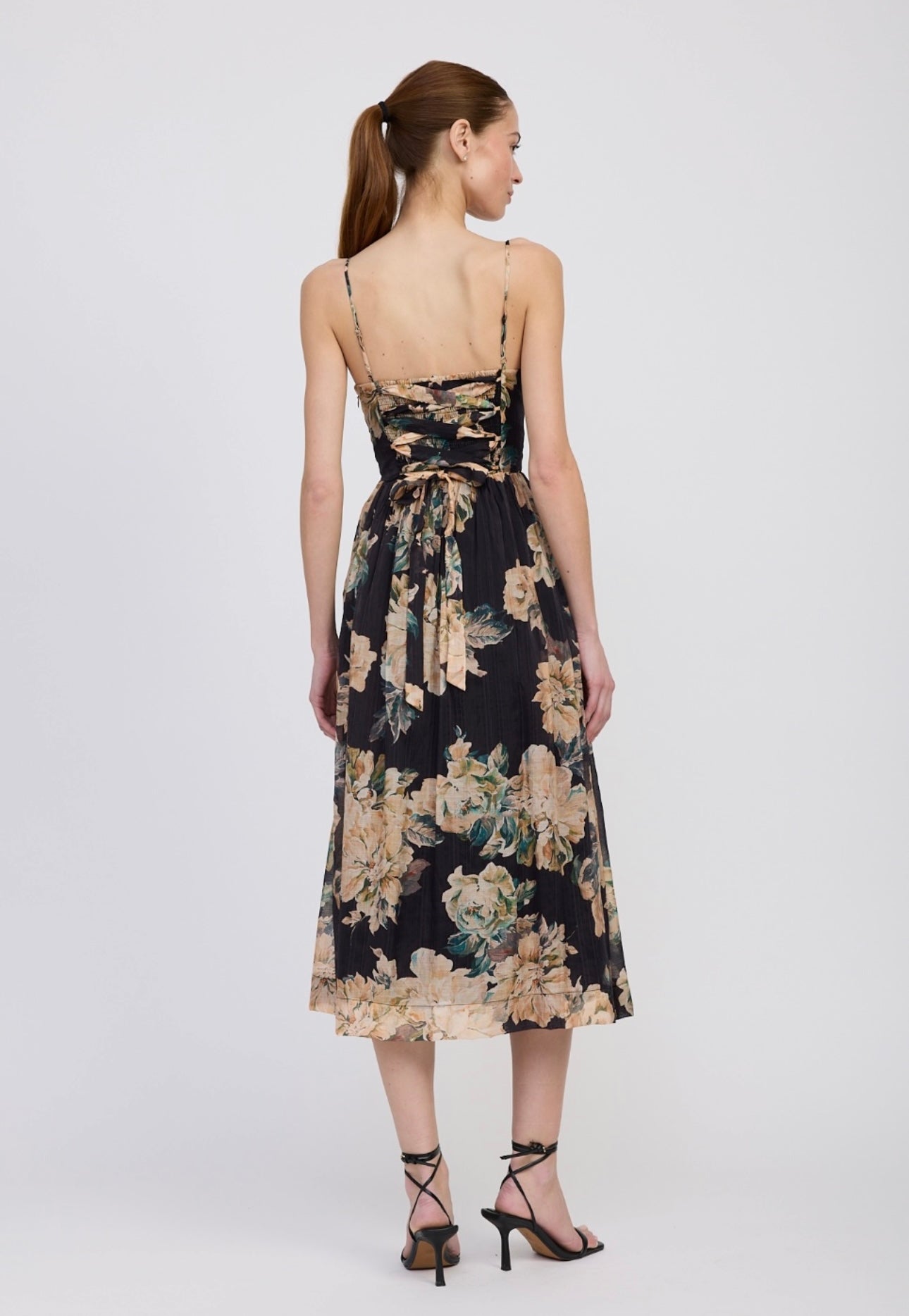 Peregrine Midi Floral Dress – Tapestry Inc Peregrine Midi Floral Dress – Tapestry Inc