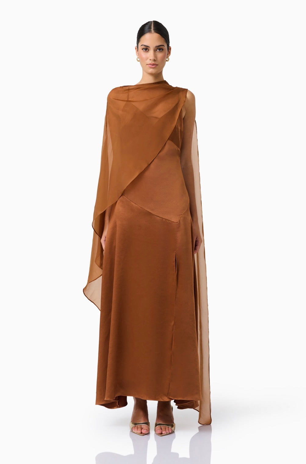 Zimelle Cape Gown